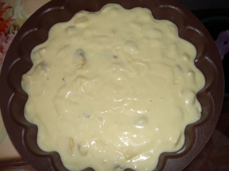 Вкусный и быстрый банановый пирог