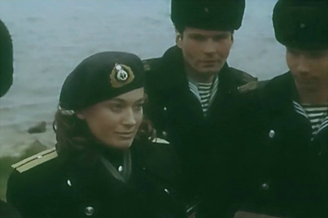 Лариса Гузеева в фильме "Секретный фарватер" Лариса Гузеева в фильме "Секретный фарватер"