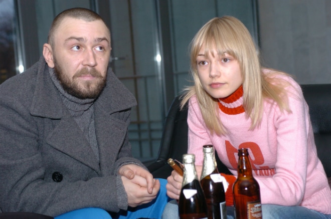 Оксана Акиньшина и Сергей Шнуров Оксана Акиньшина и Сергей Шнуров