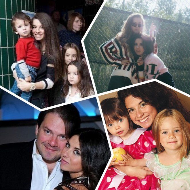 Анна Плетнева с мужем и детьми