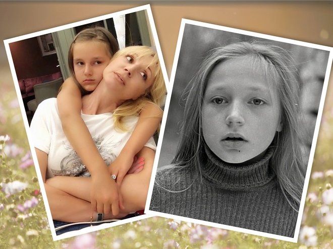 Дочка Кристины Орбакайте похожа на маму в фильме "Чучело"