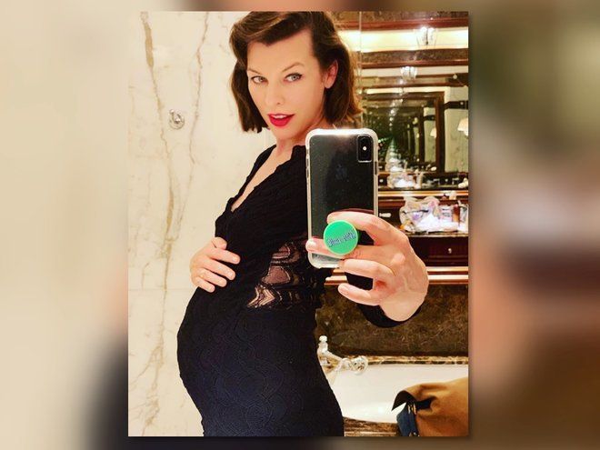 Милла Йовович станет мамой в 3 раз
