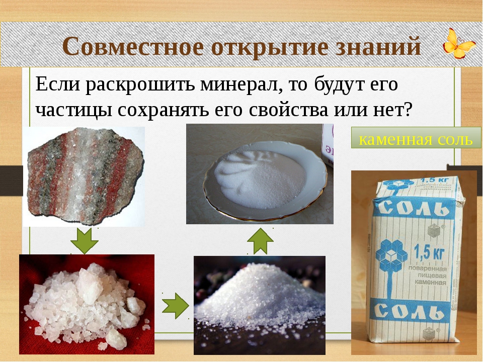 Каменная соль презентация