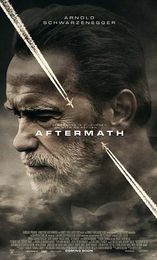 The film poster showing a bearded Arnold Schwarzenegger who will play Vitaly Kaloyev