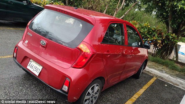 The is the Kia car that Ms Borodina