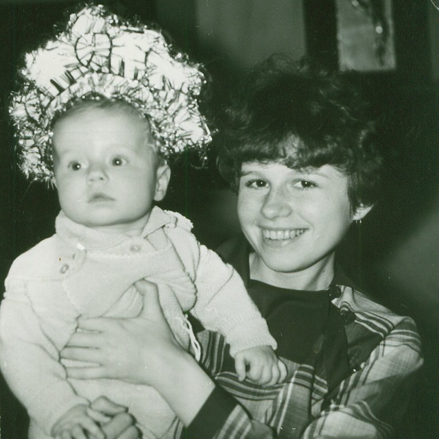 Юлия Савичева с мамой