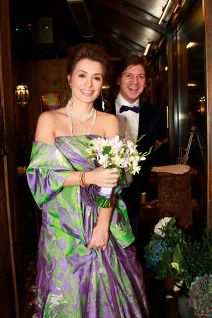 Телеведущая Ирина Муромцева с мужем