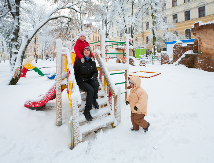 Прогулка с ребенком Прогулка с ребенком
