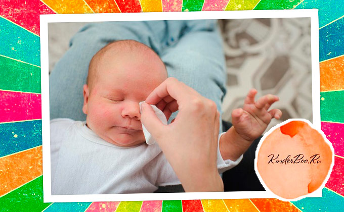 Как закапывать капли в глаза новорожденным?