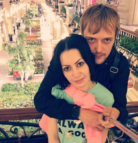 Сергея Зверев младший с женой Юлией