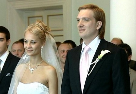 Андрей Бурковский с женой фото