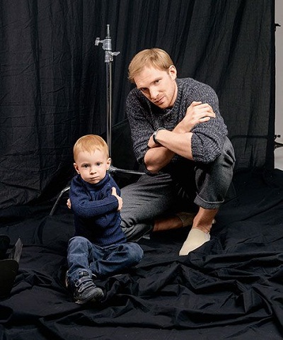 Андрей Бурковский с сыном фото