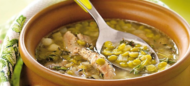 как приготовить гороховый суп с мясом