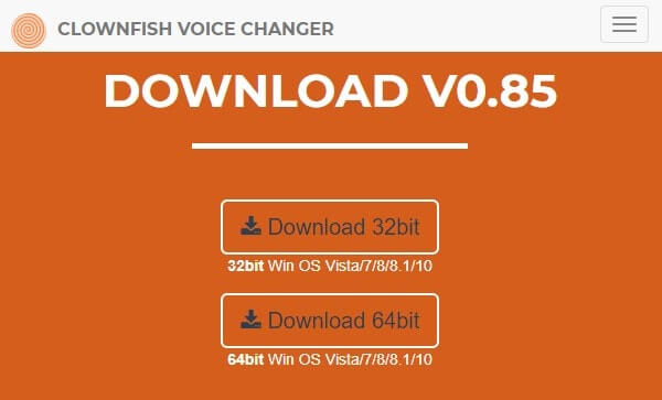 Download Clownfish Discord Voice Changer