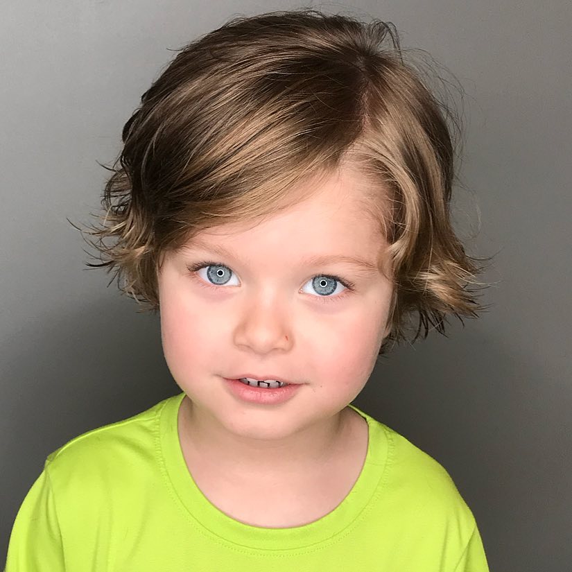 Fade haircuts for little boys and toddlers