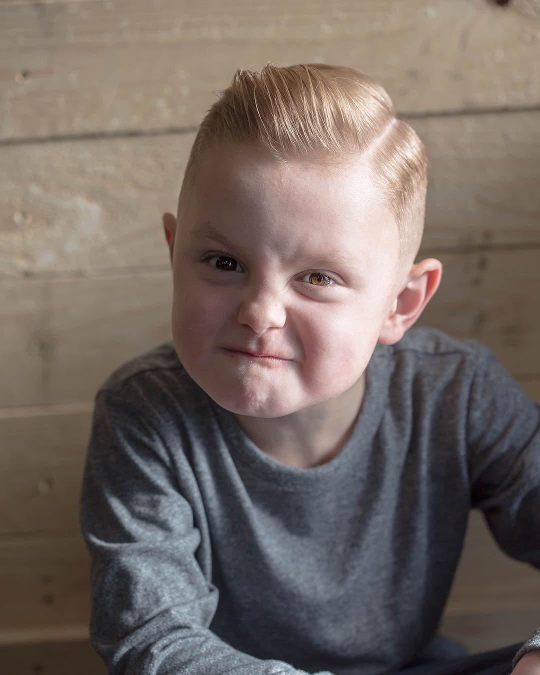 Fade haircuts for little boys and toddlers