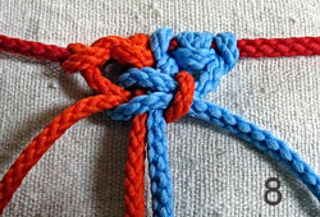Техника плетения макроме плетеный узел