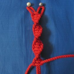 Техника плетения макроме плоский узел витой шнур