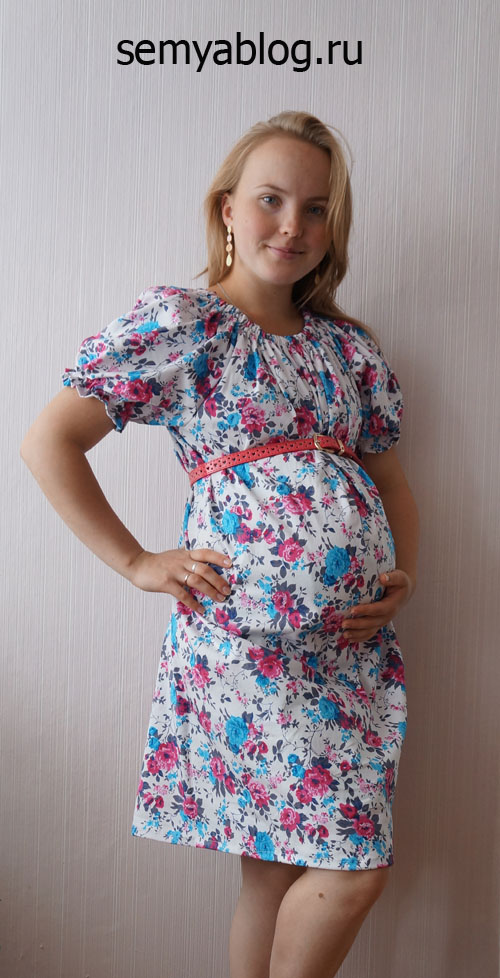 Сшить платье на беременных